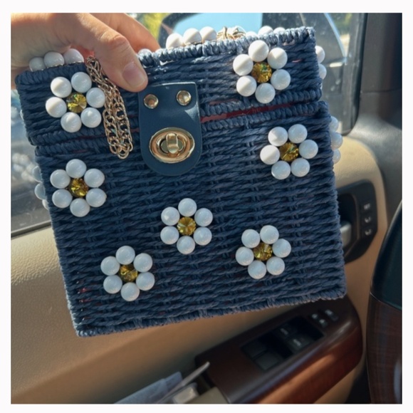 By Jenna Lee Wicker Purse - Picture 1 of 3